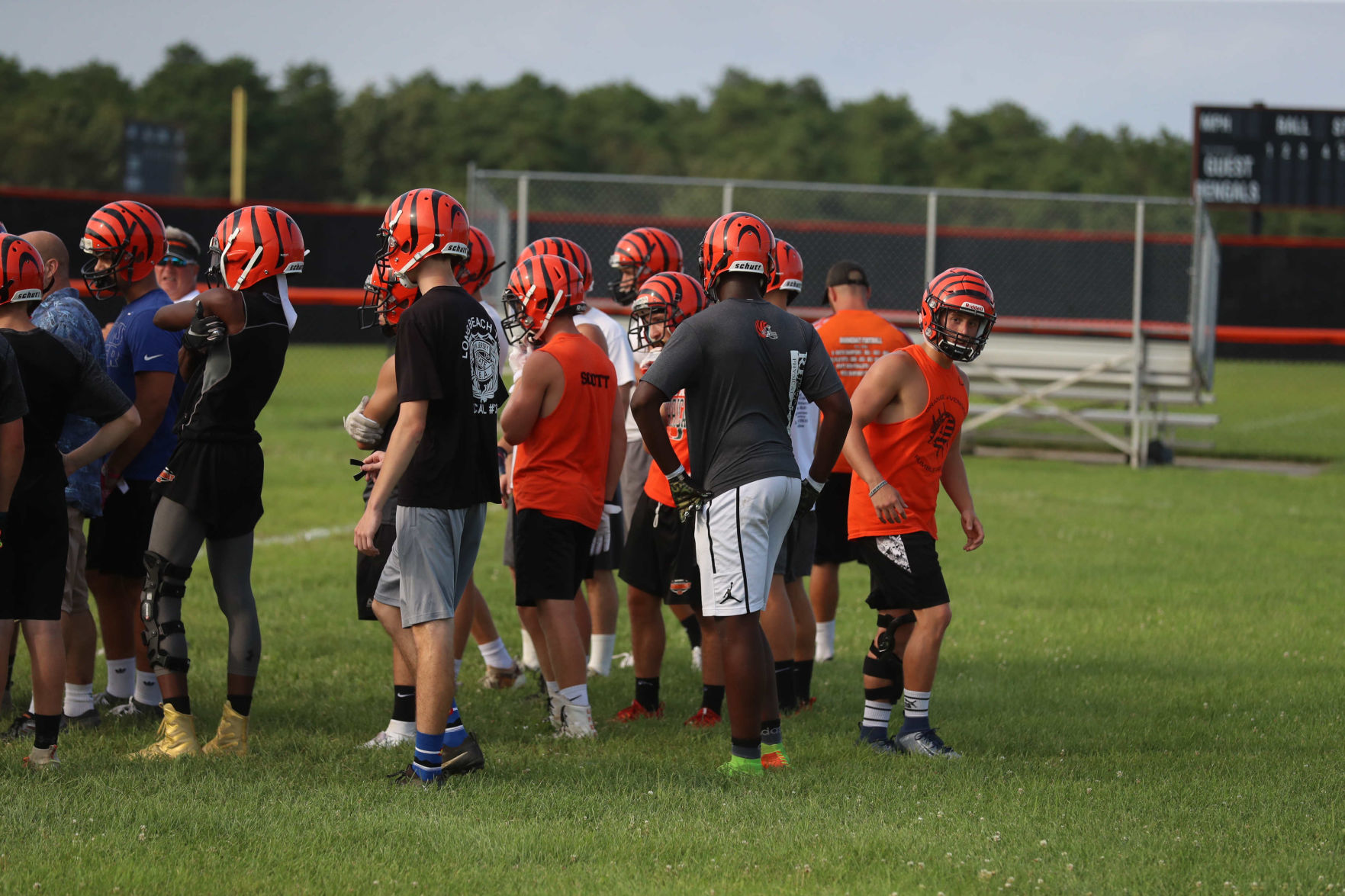 Barnegat Football Practice